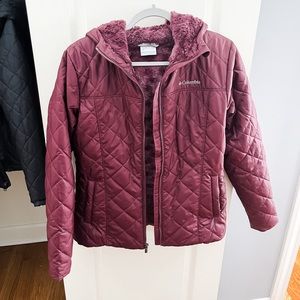 Maroon Columbia Winter Coat